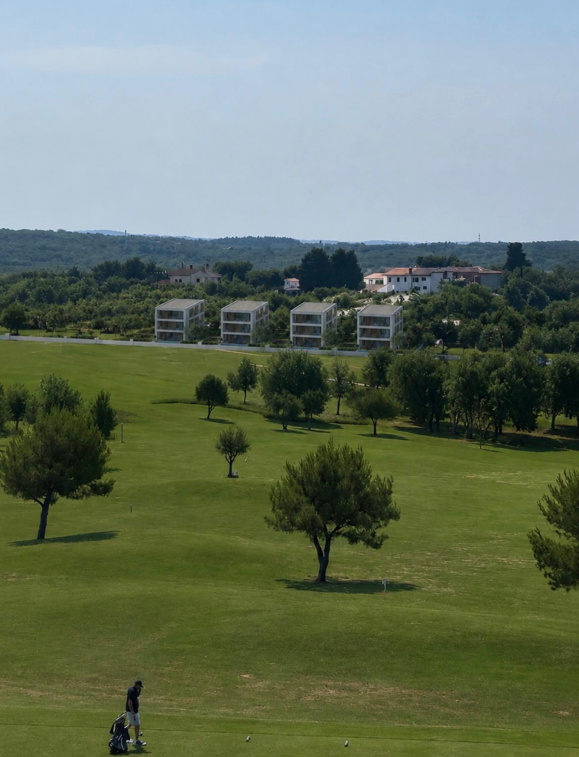 Pogled na golf igralište